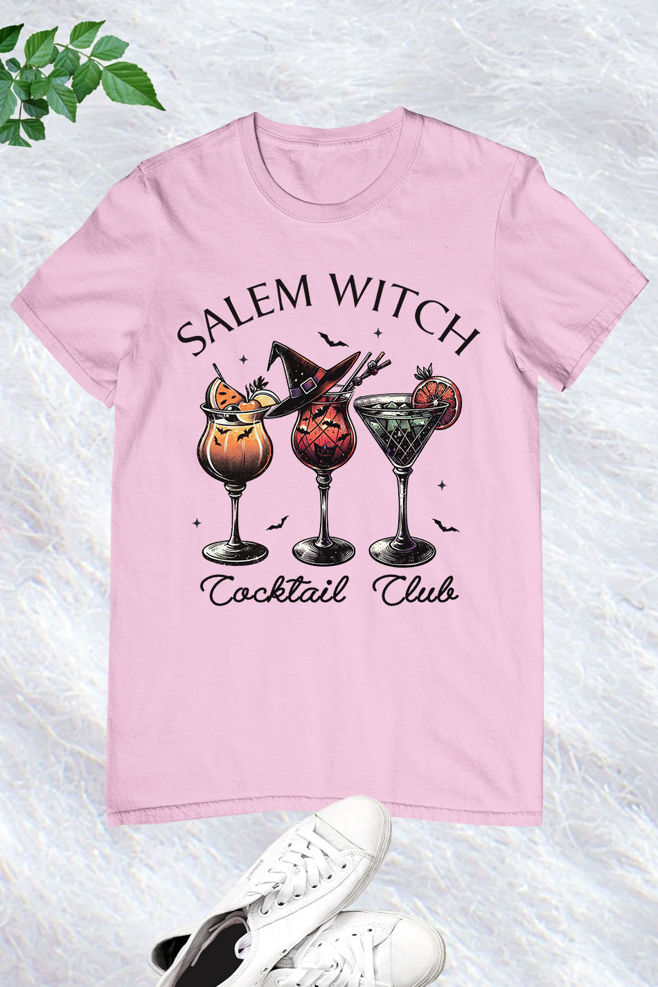 Salem Witch Cocktail Club Halloween Shirt