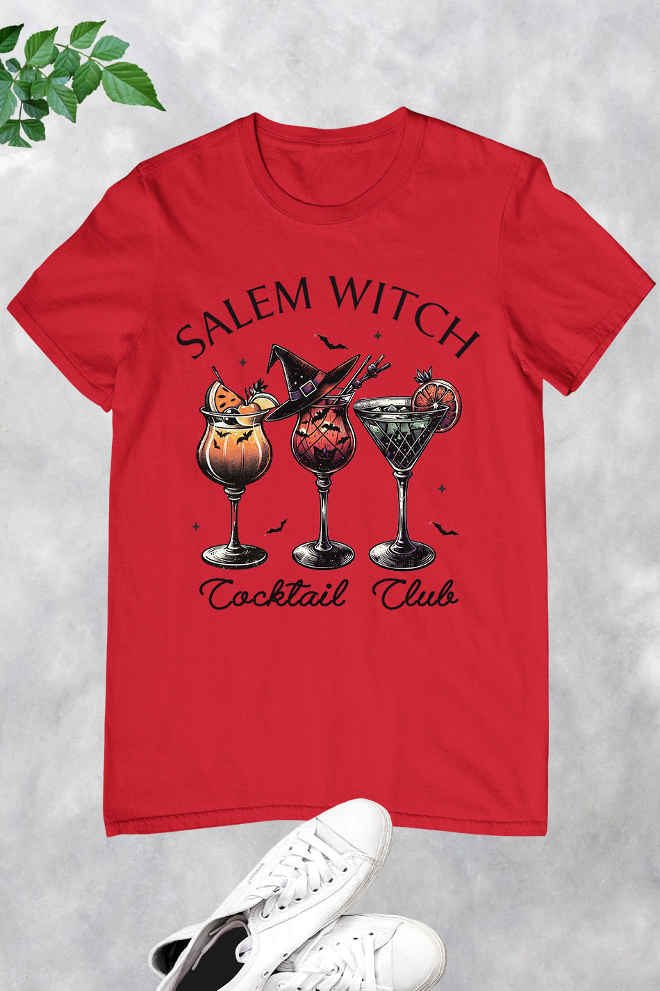 Salem Witch Cocktail Club Halloween Shirt