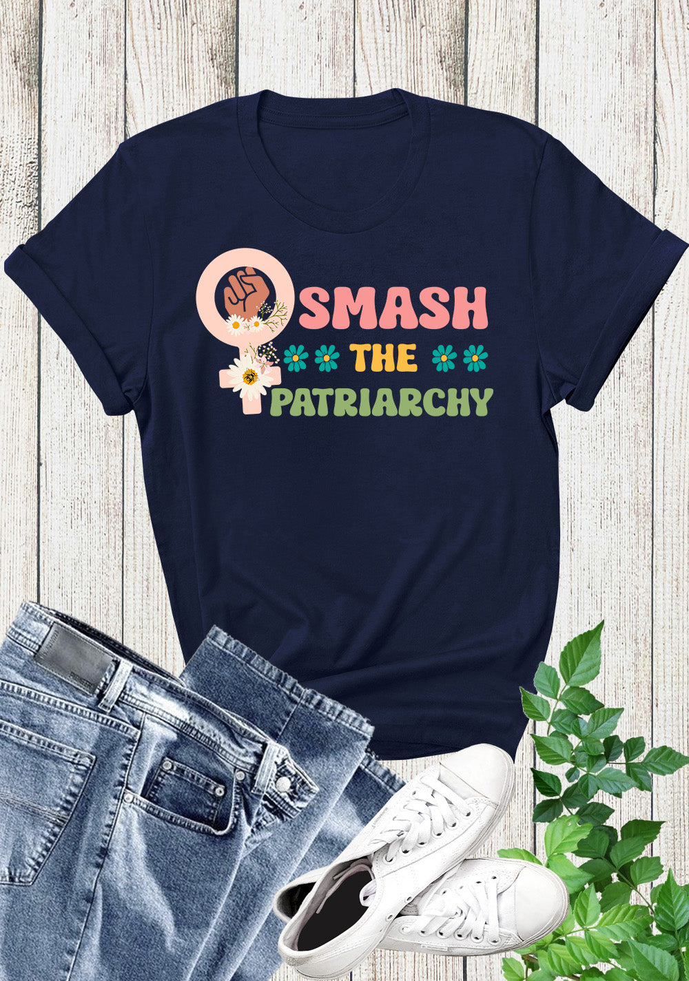 Smash The Patriarchy Womens Day Shirt