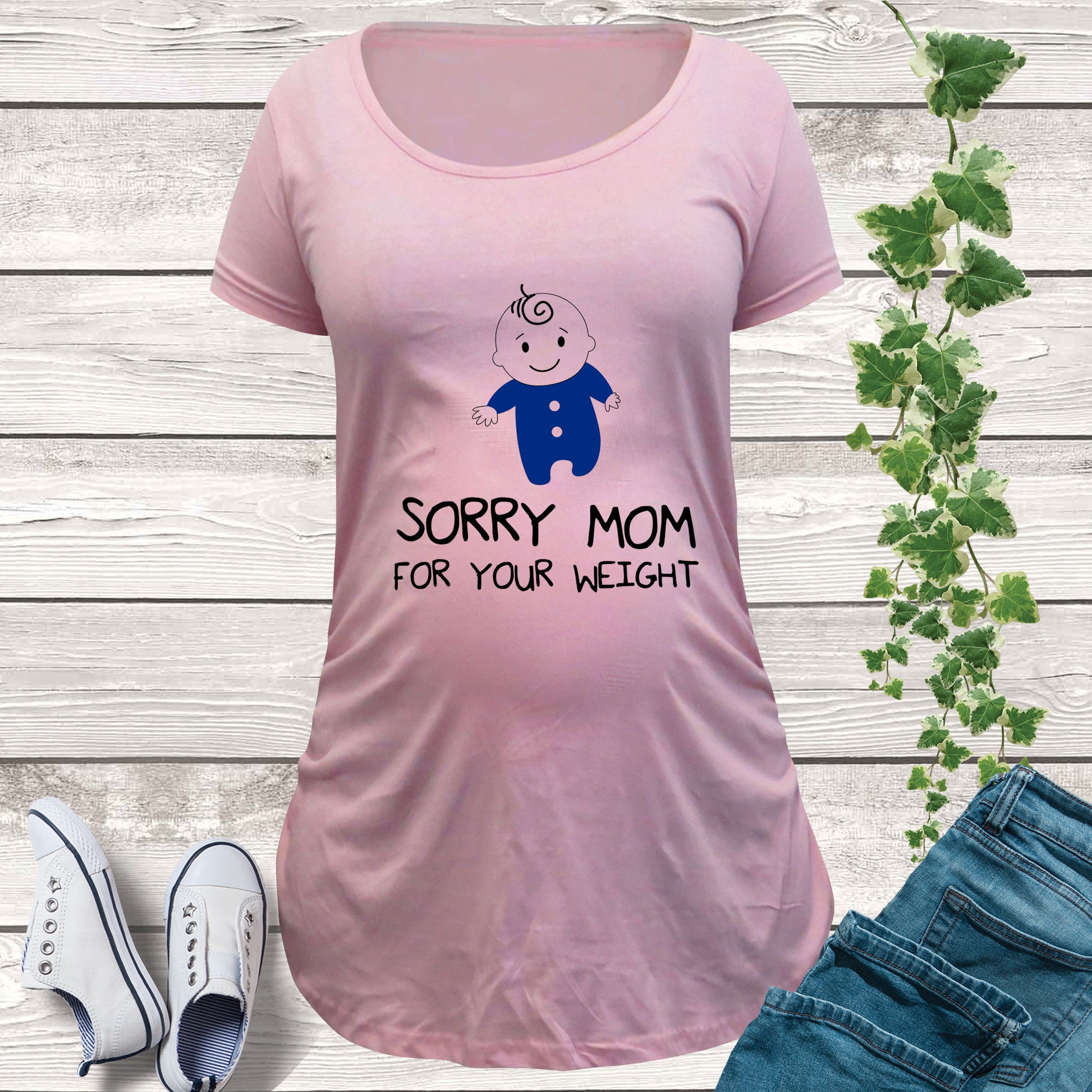 Pregnancy Sorry Mom T Shirt