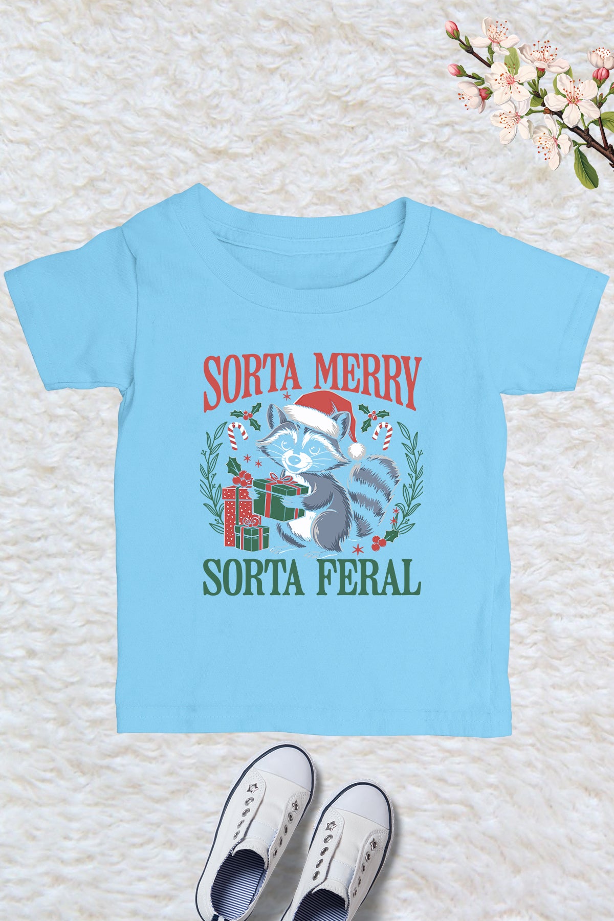 Sorta Merry Sorta Feral Kids T Shirt