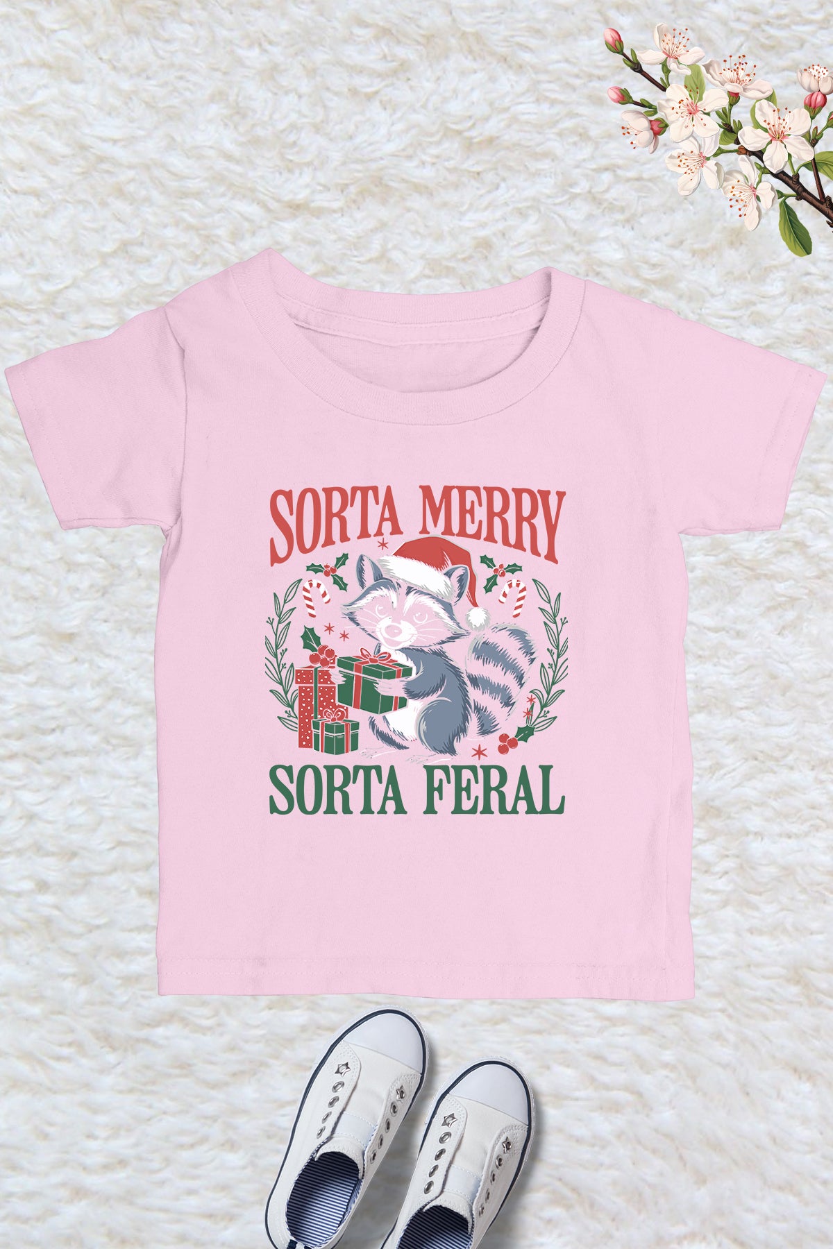 Sorta Merry Sorta Feral Kids T Shirt