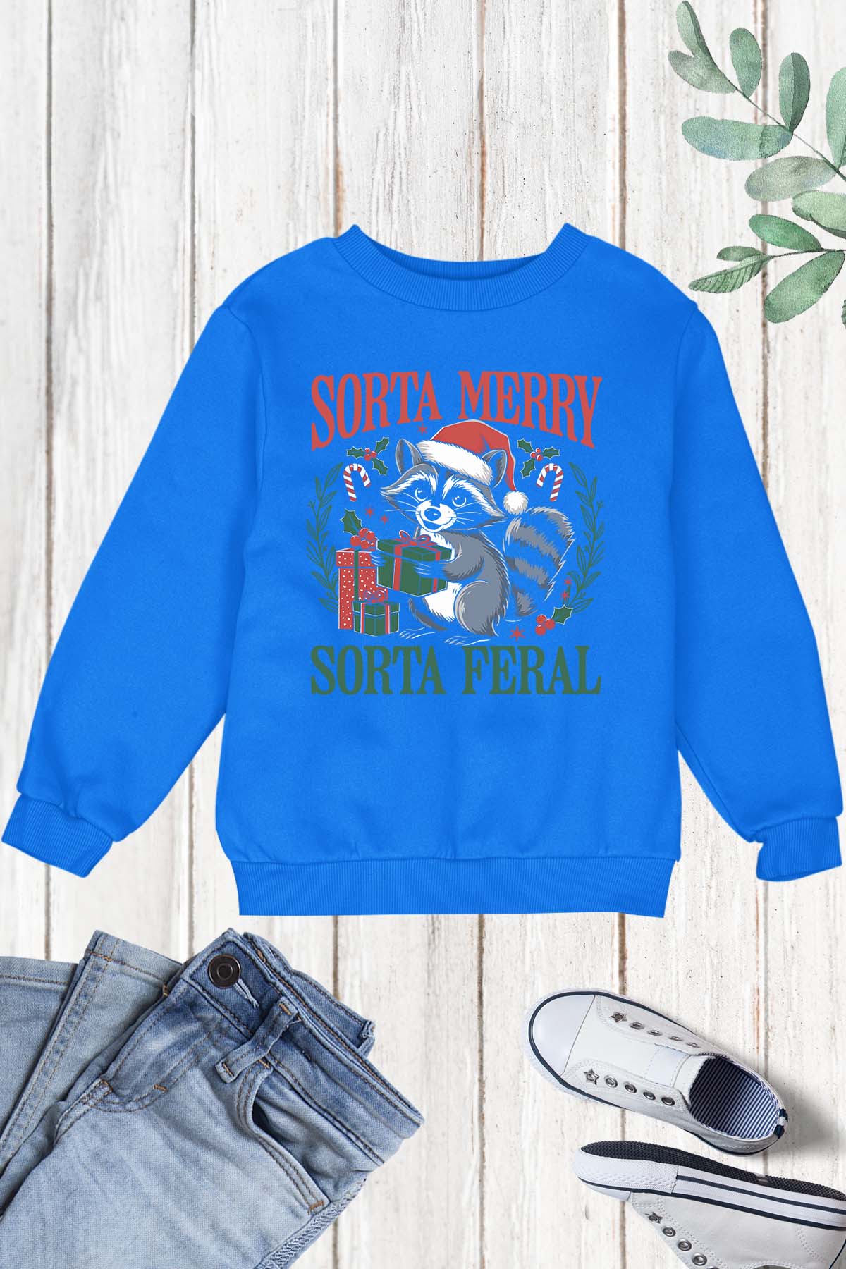 Sorta Merry Sorta Feral Kids T Shirt