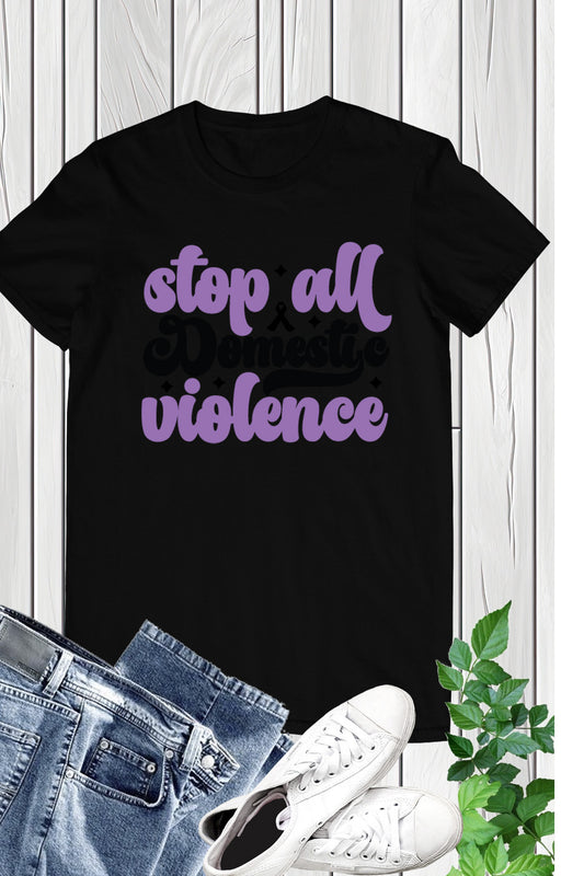 Speak Up Against Domestic Violence Shirts