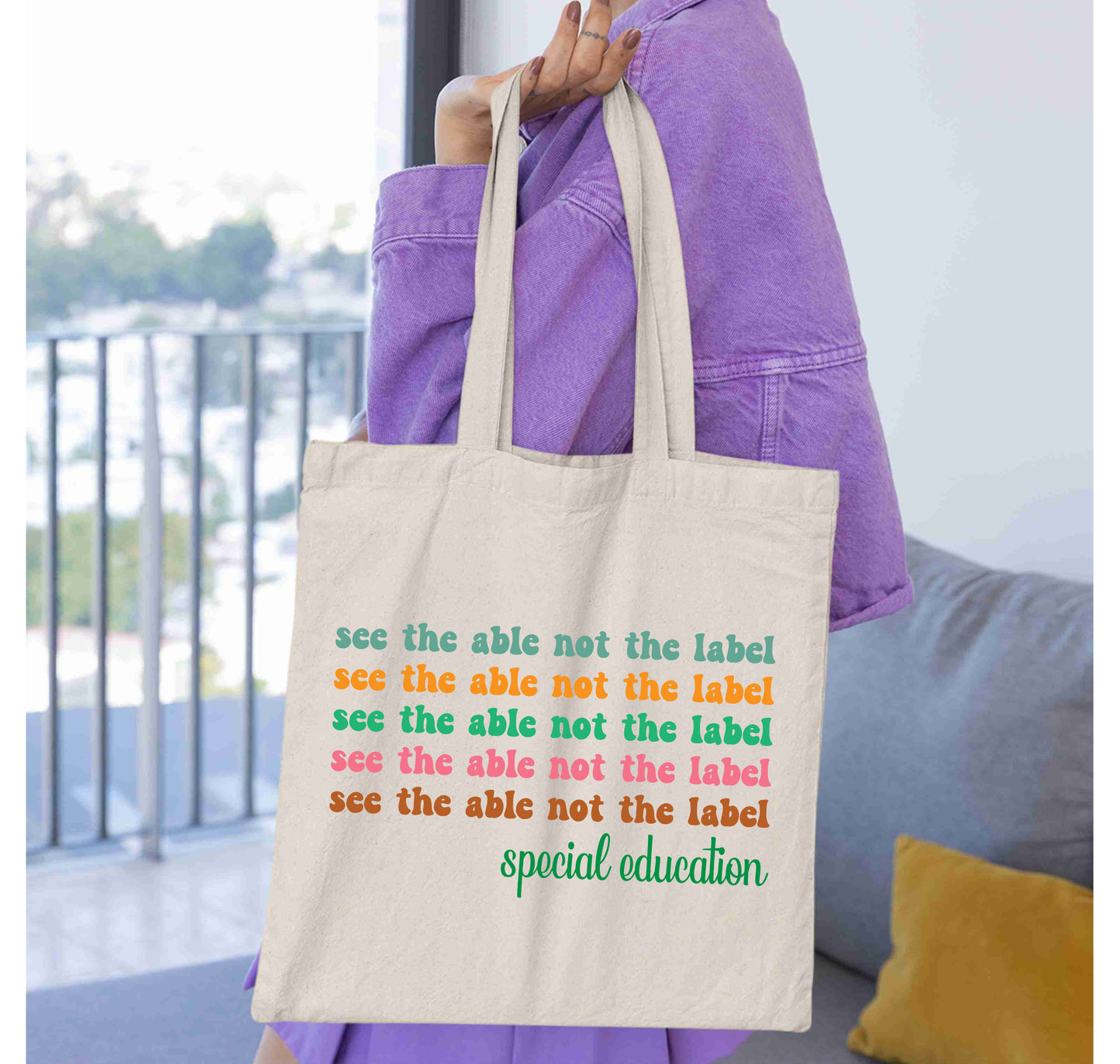 See The Able Not The Label Education Back To School Teacher T-Shirts