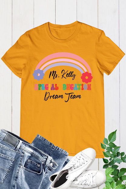 Custom Special Education Dream Team Shirt