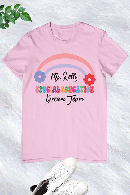 Custom Special Education Dream Team Shirt