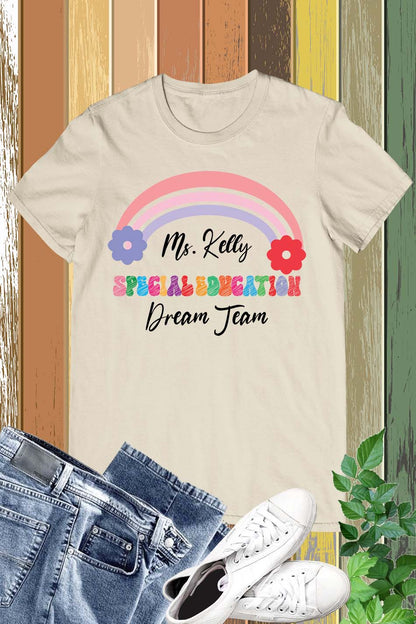 Custom Special Education Dream Team Shirt