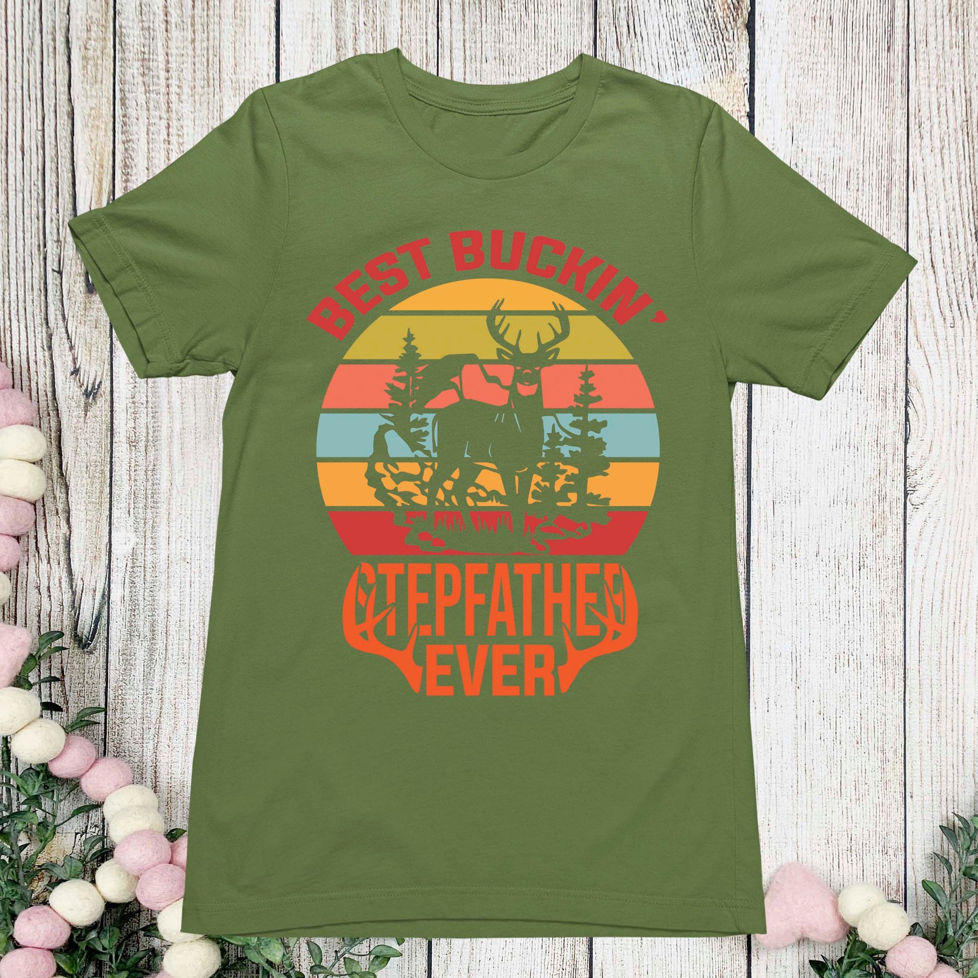 Best Buckin' Stepfather Ever T-Shirt