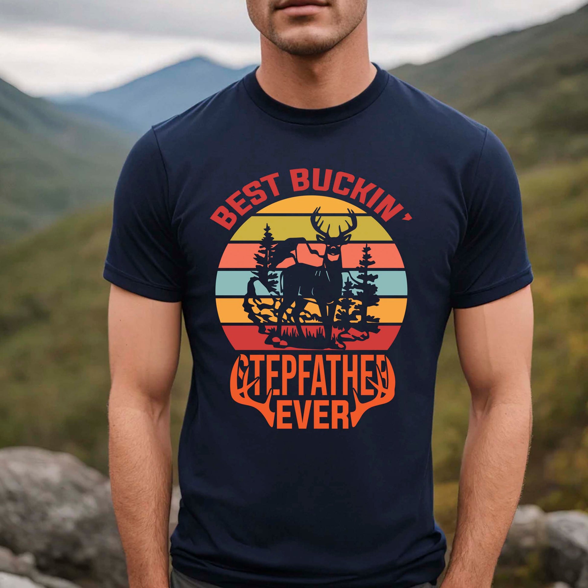 Best Buckin' Stepfather Ever T-Shirt