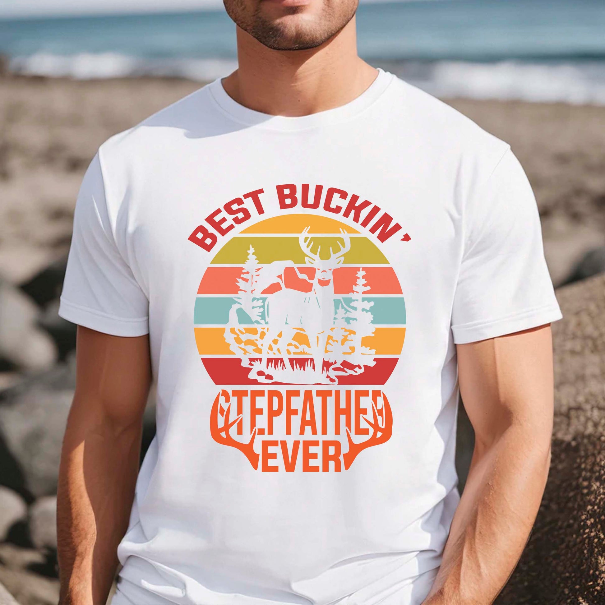 Best Buckin' Stepfather Ever T-Shirt