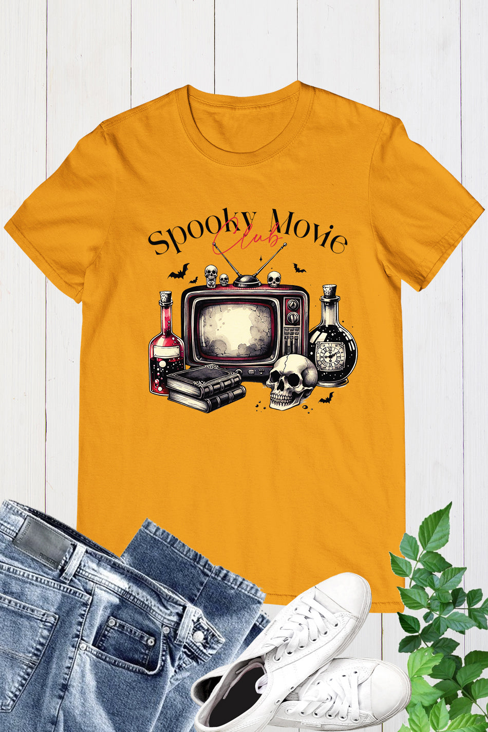 Spooky Movie Club T Shirt