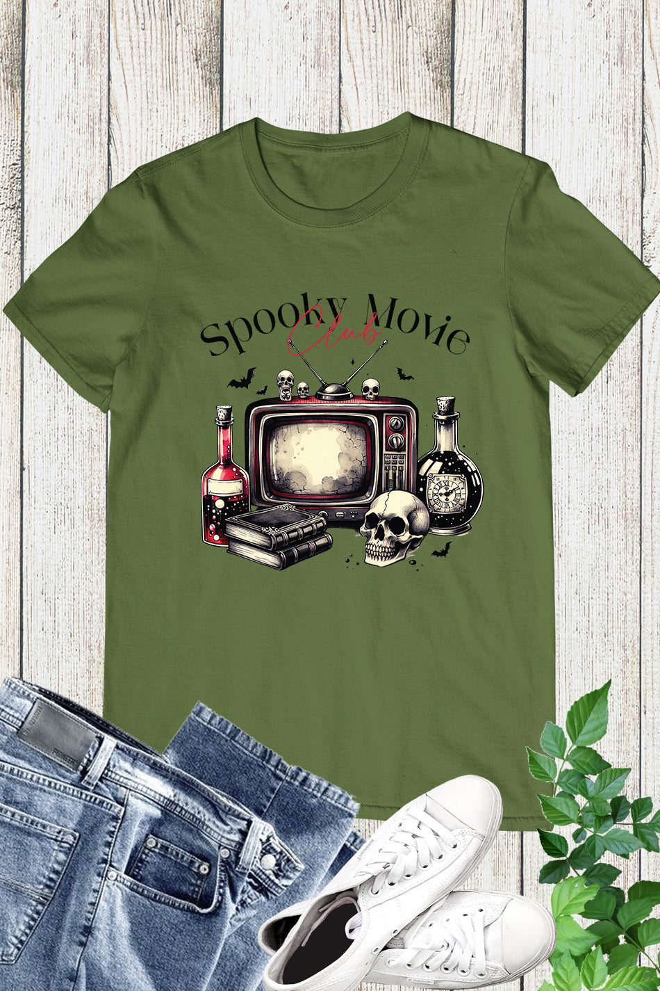 Spooky Movie Club T Shirt