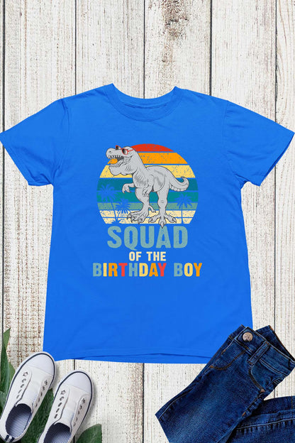 Squad of The Birthday Boy Shirt