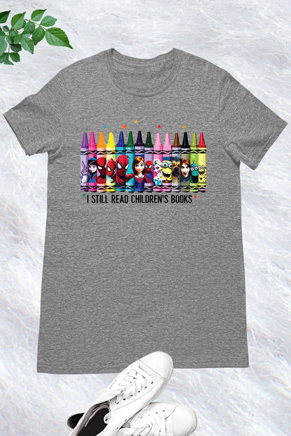 I Still Read Children's Book Shirt