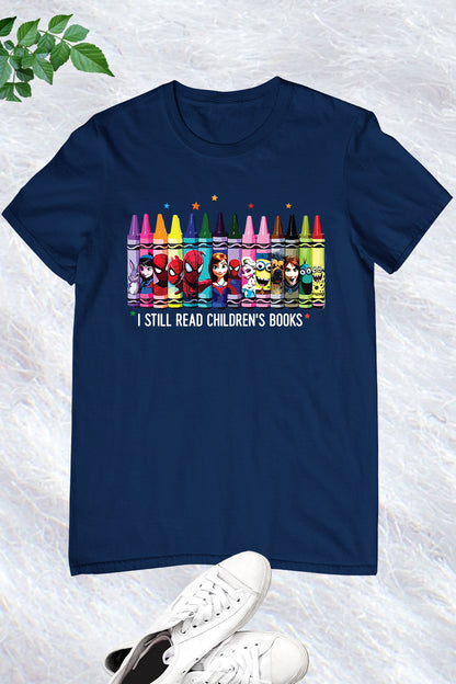 I Still Read Children's Book Shirt