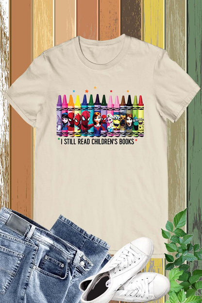 I Still Read Children's Book Shirt