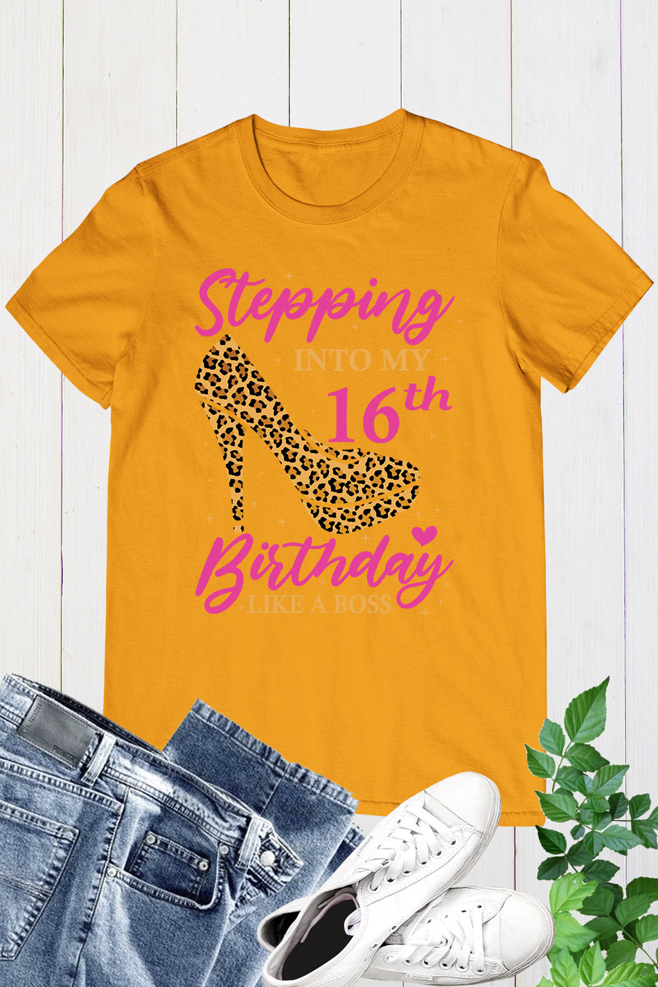 Stepping Into My 16th Birthday Shirt