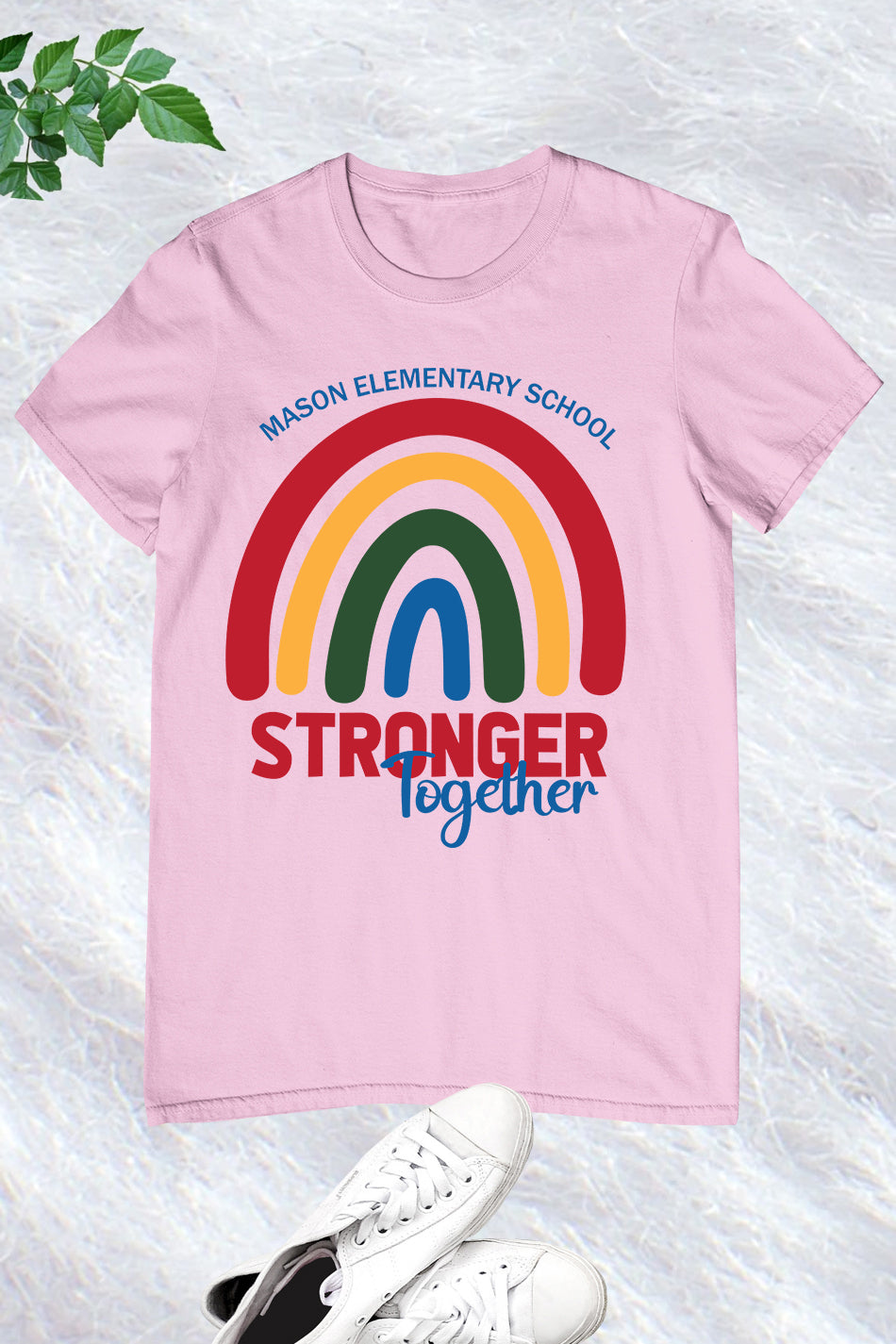 Stronger Together Personalized School Shirt