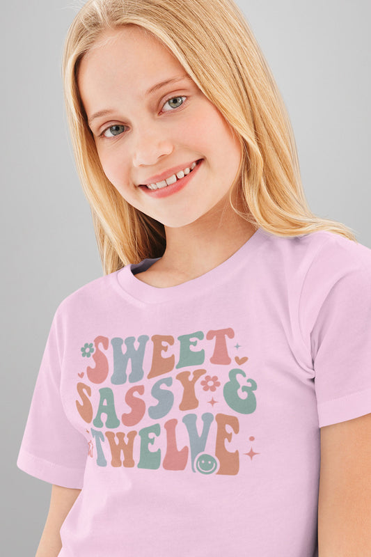 Sweet Sassy and Twelve Birthday Shirt