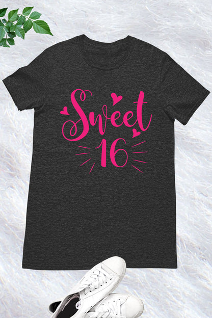 Sweet Sixteen Birthday Shirt