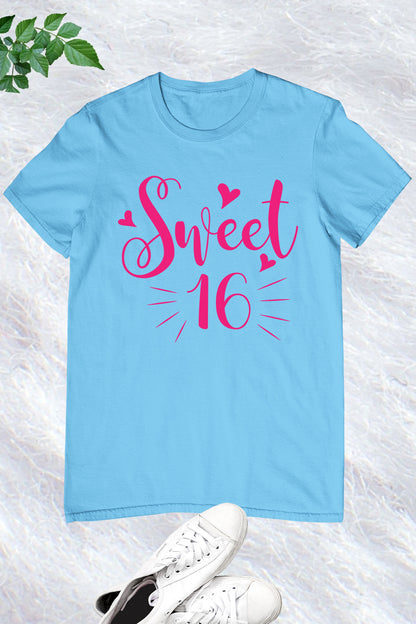 Sweet Sixteen Birthday Shirt