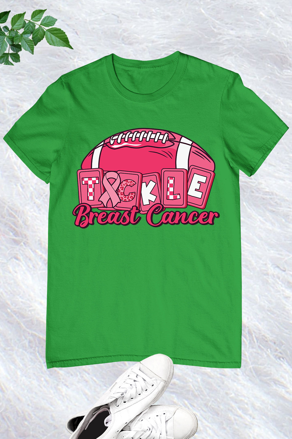 Breast Cancer Tackle T Shirts