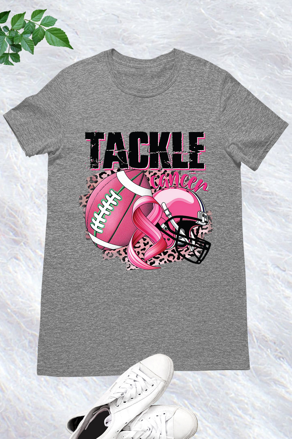 US Football Tackle Breast Cancer Shirt