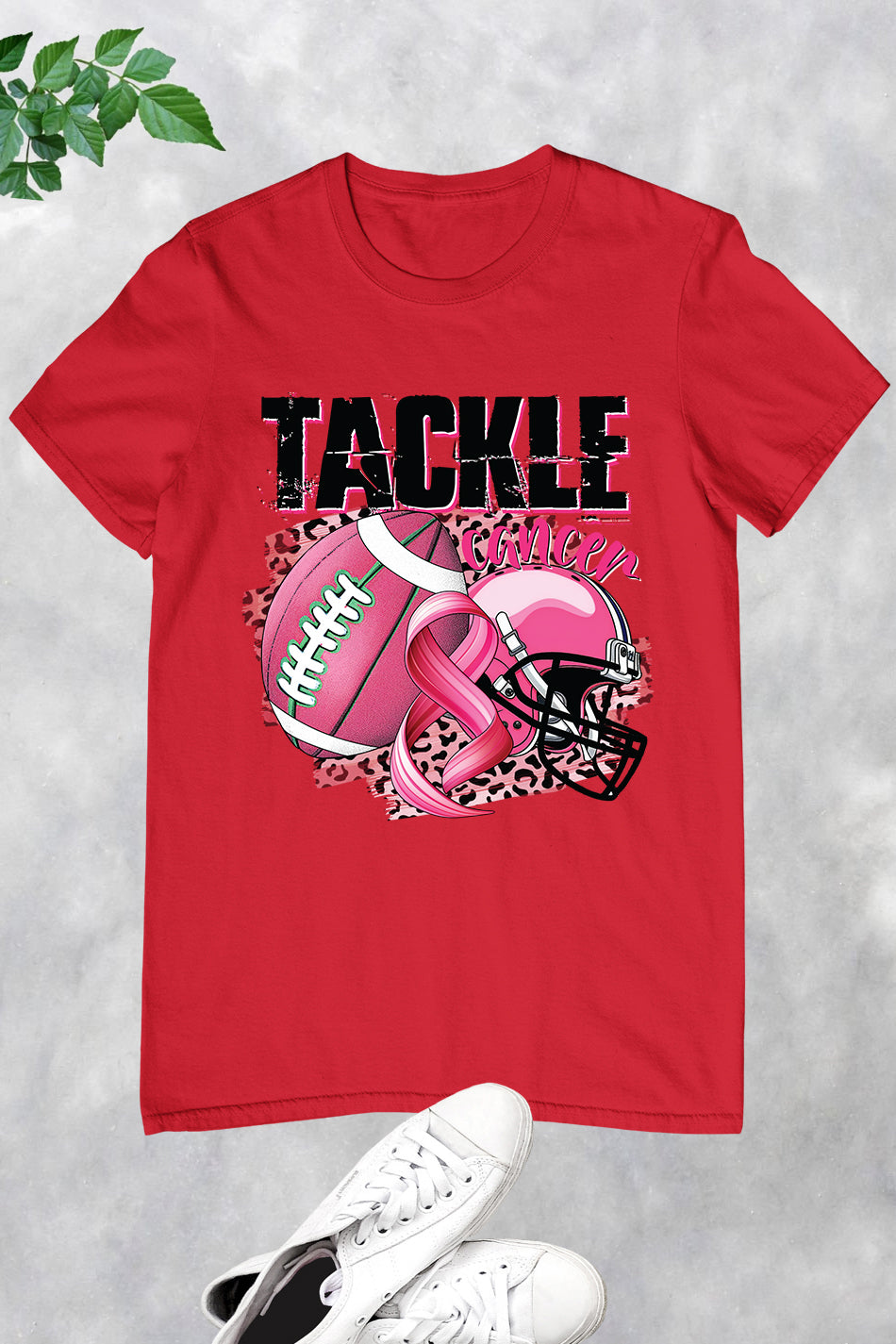 US Football Tackle Breast Cancer Shirt