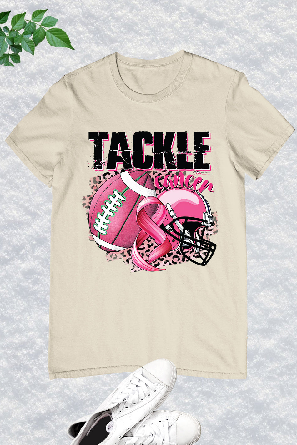 US Football Tackle Breast Cancer Shirt