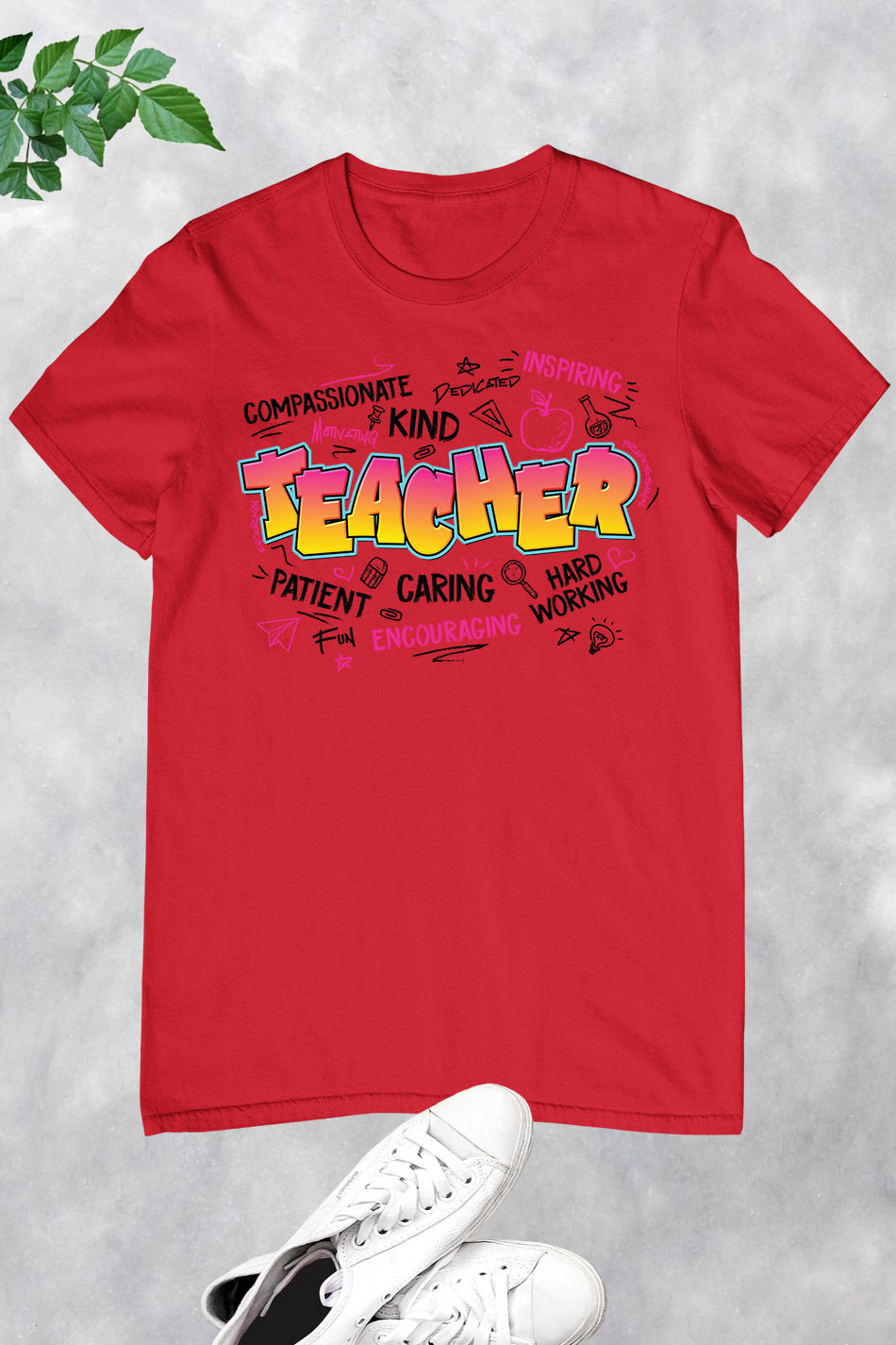 Teacher Graffiti Trendy Shirt