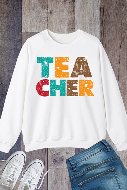 Proud Teacher Sweatshirt Sweatshirt