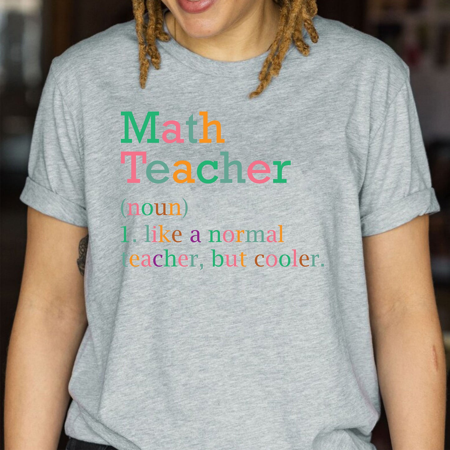 Elementary Math Teacher Mental Health Inspirational Teaching T Shirt