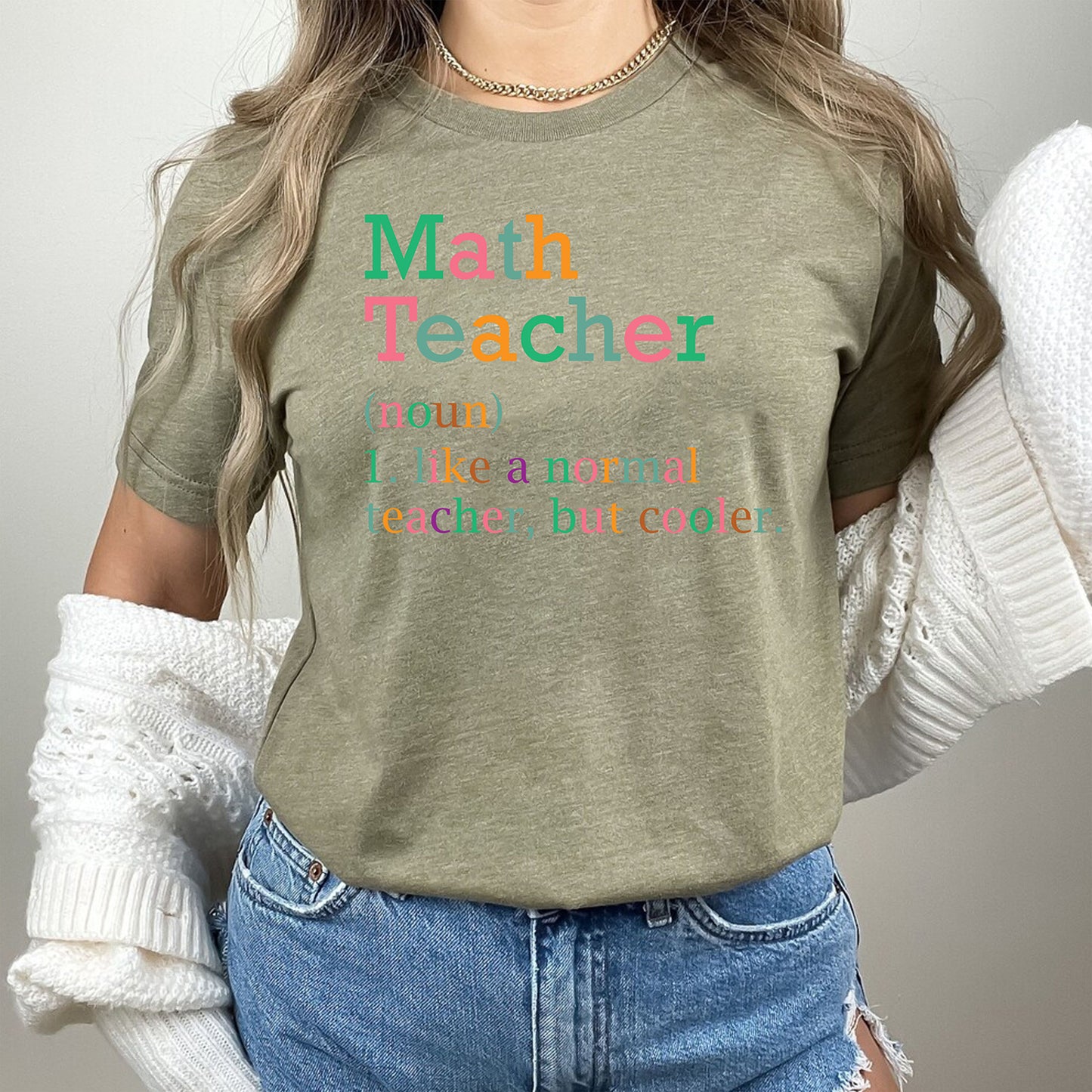 Elementary Math Teacher Mental Health Inspirational Teaching T Shirt