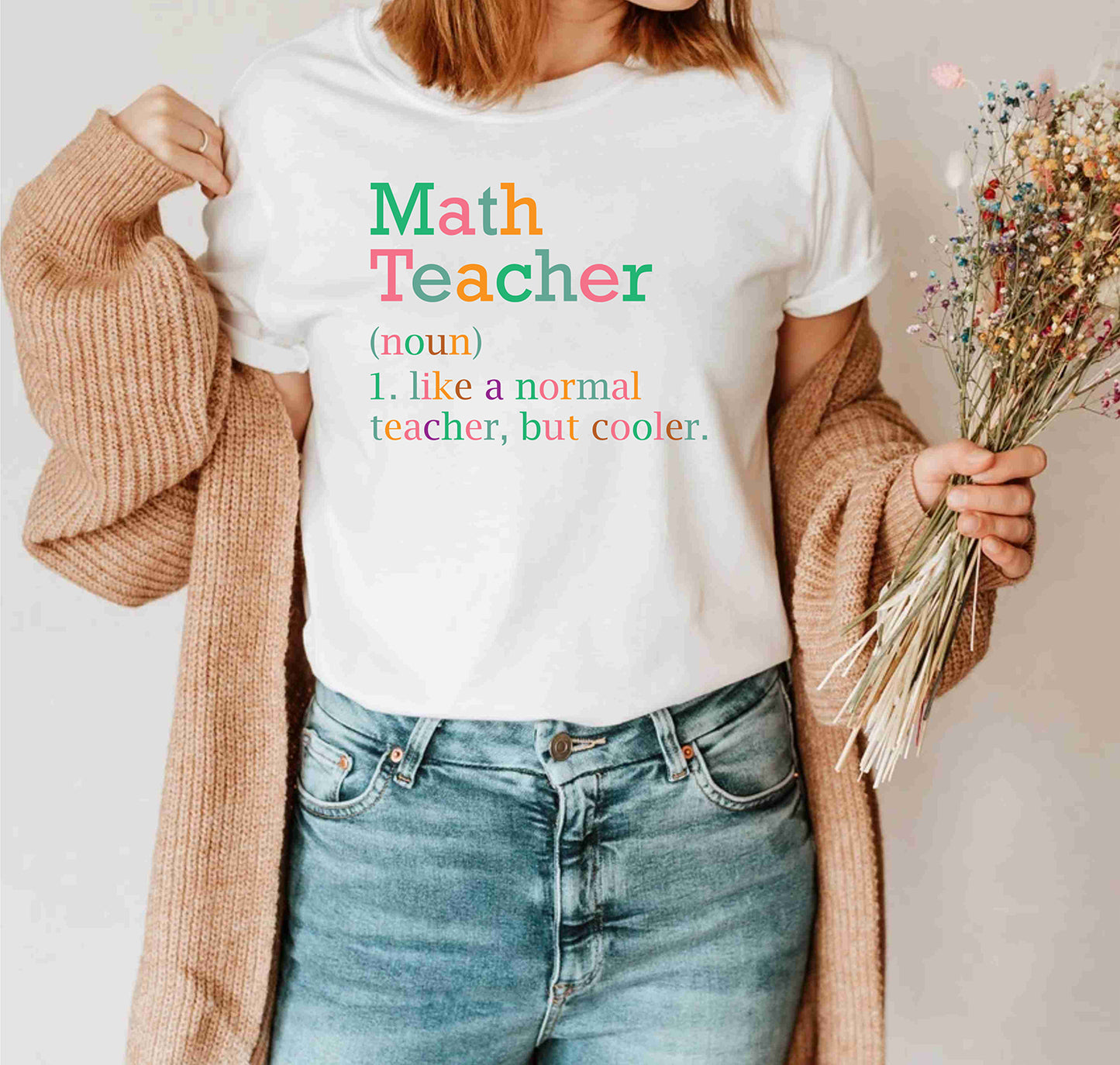 Elementary Math Teacher Mental Health Inspirational Teaching T Shirt