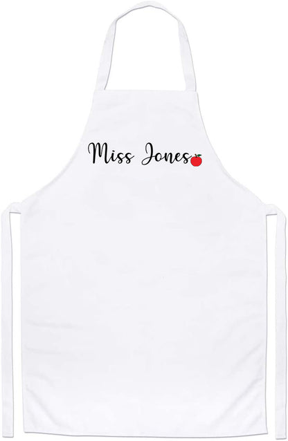 Personalized Funny Thank You Teacher Appreciation Custom Shopping Gifts Apron