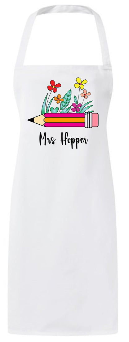 Personalized Funny Books Lover Custom Teacher Appreciation Thank You Gift Apron