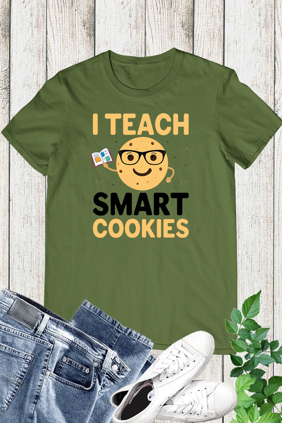 I Teach Smart Cookies Teacher Shirt