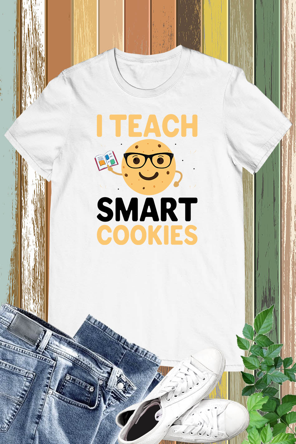 I Teach Smart Cookies Teacher Shirt