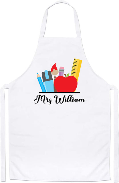 Personalized Teacher Appreciation Custom Teaching Thank You Shopping Gifts Apron