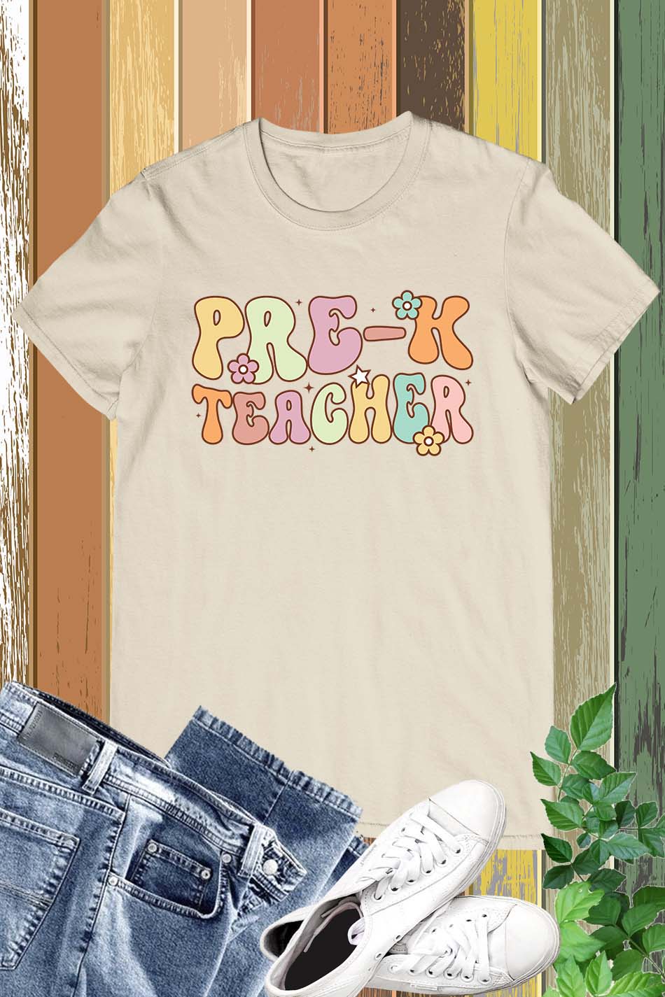 Pre K School Teacher Shirts Kindergarten Tee