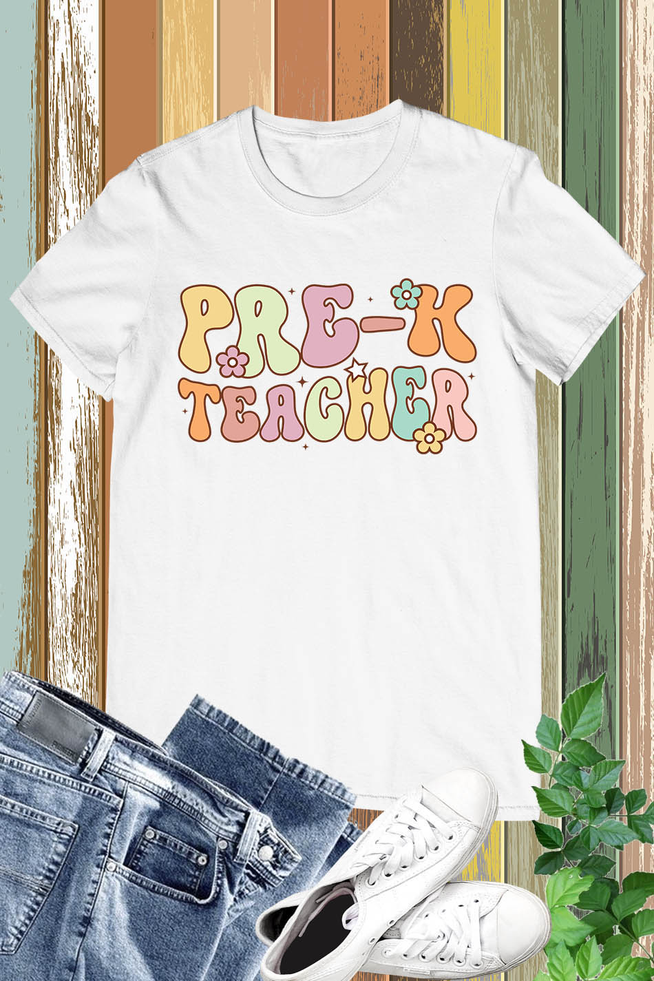 Pre K School Teacher Shirts Kindergarten Tee