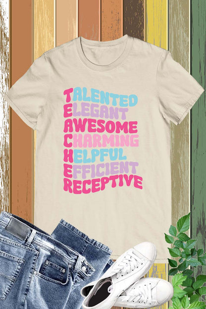 Talented Awesome Teachers Shirt