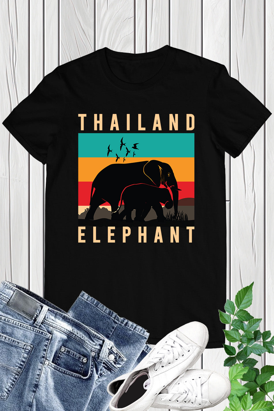 Thailand Elephant T Shirt