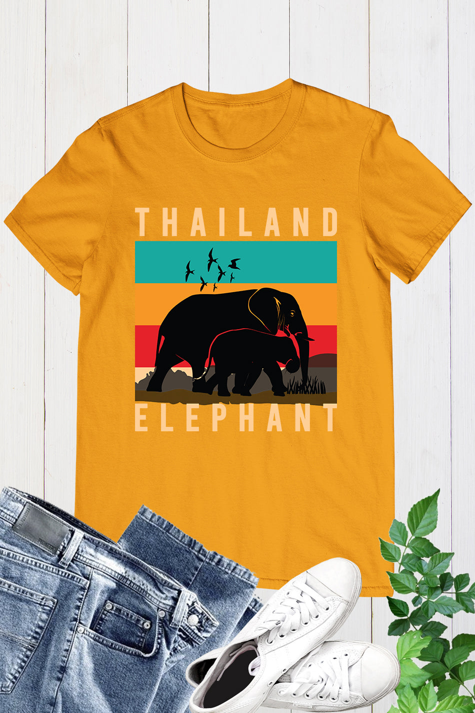 Thailand Elephant T Shirt