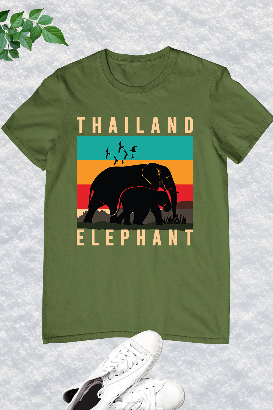 Thailand Elephant T Shirt