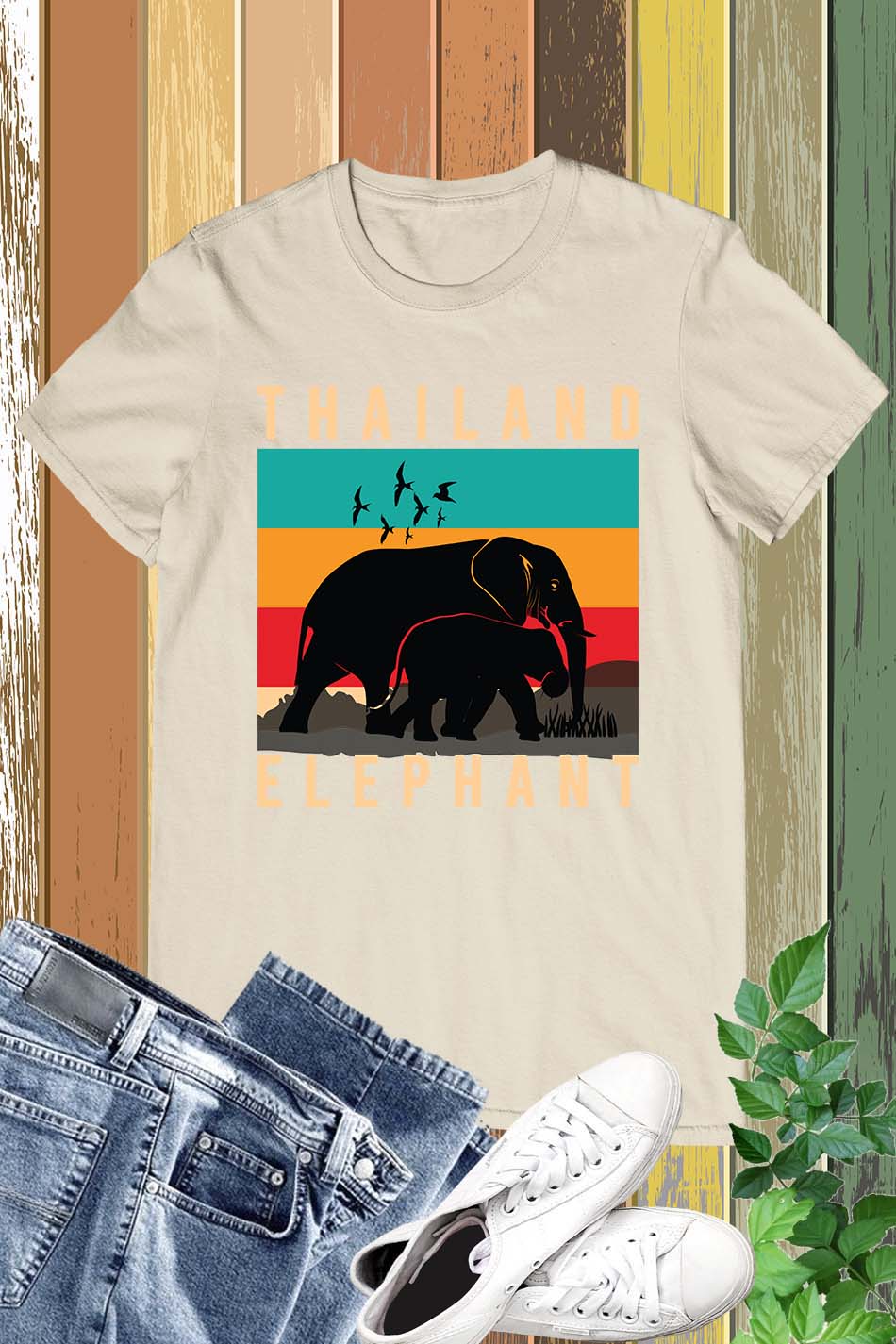 Thailand Elephant T Shirt