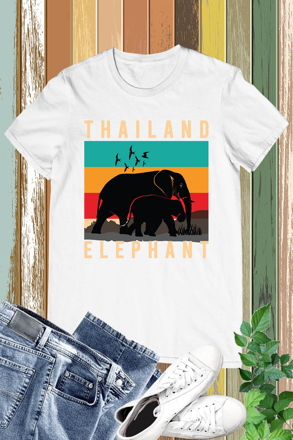 Thailand Elephant T Shirt