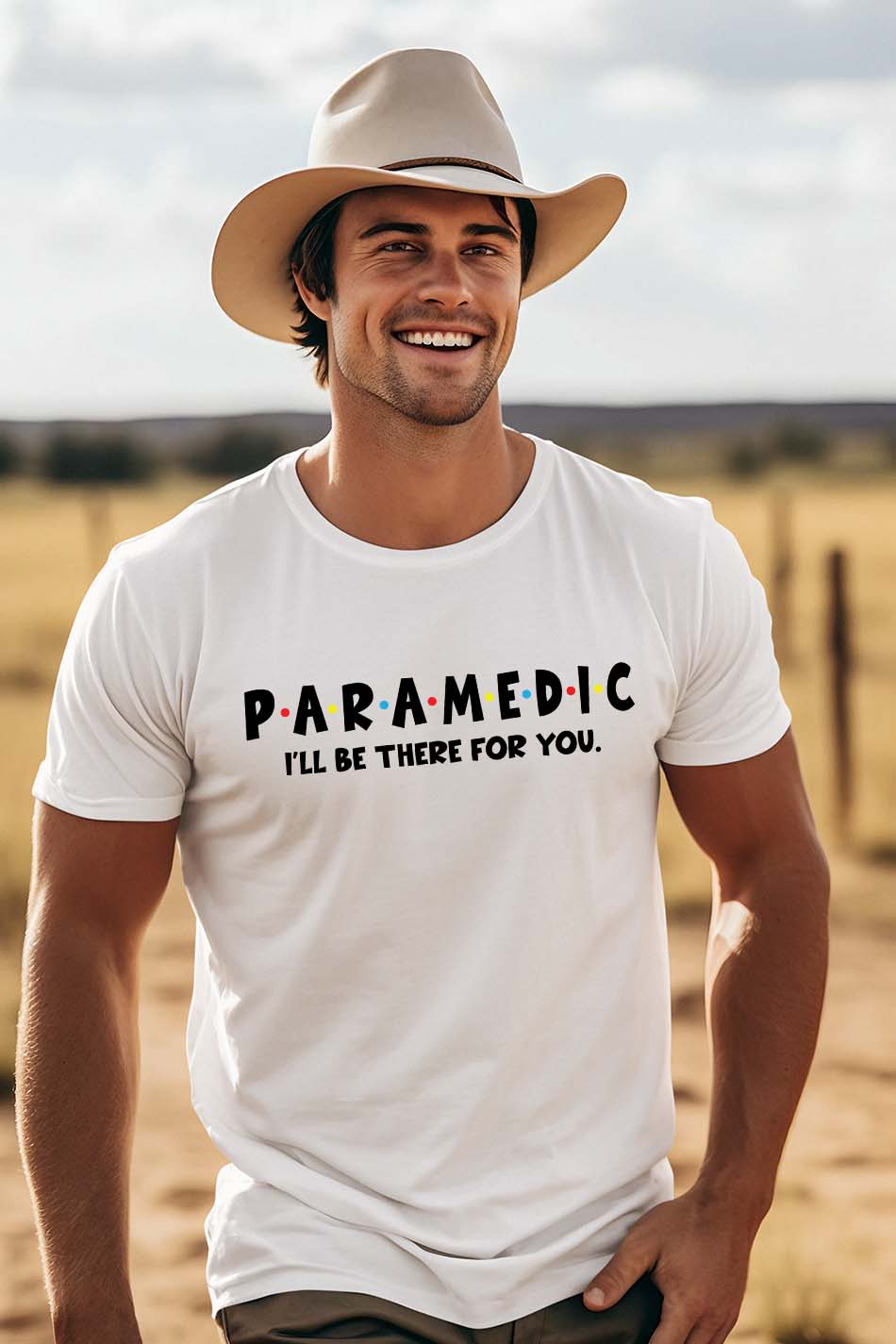 Paramedic I Will Be There for You T Shirt