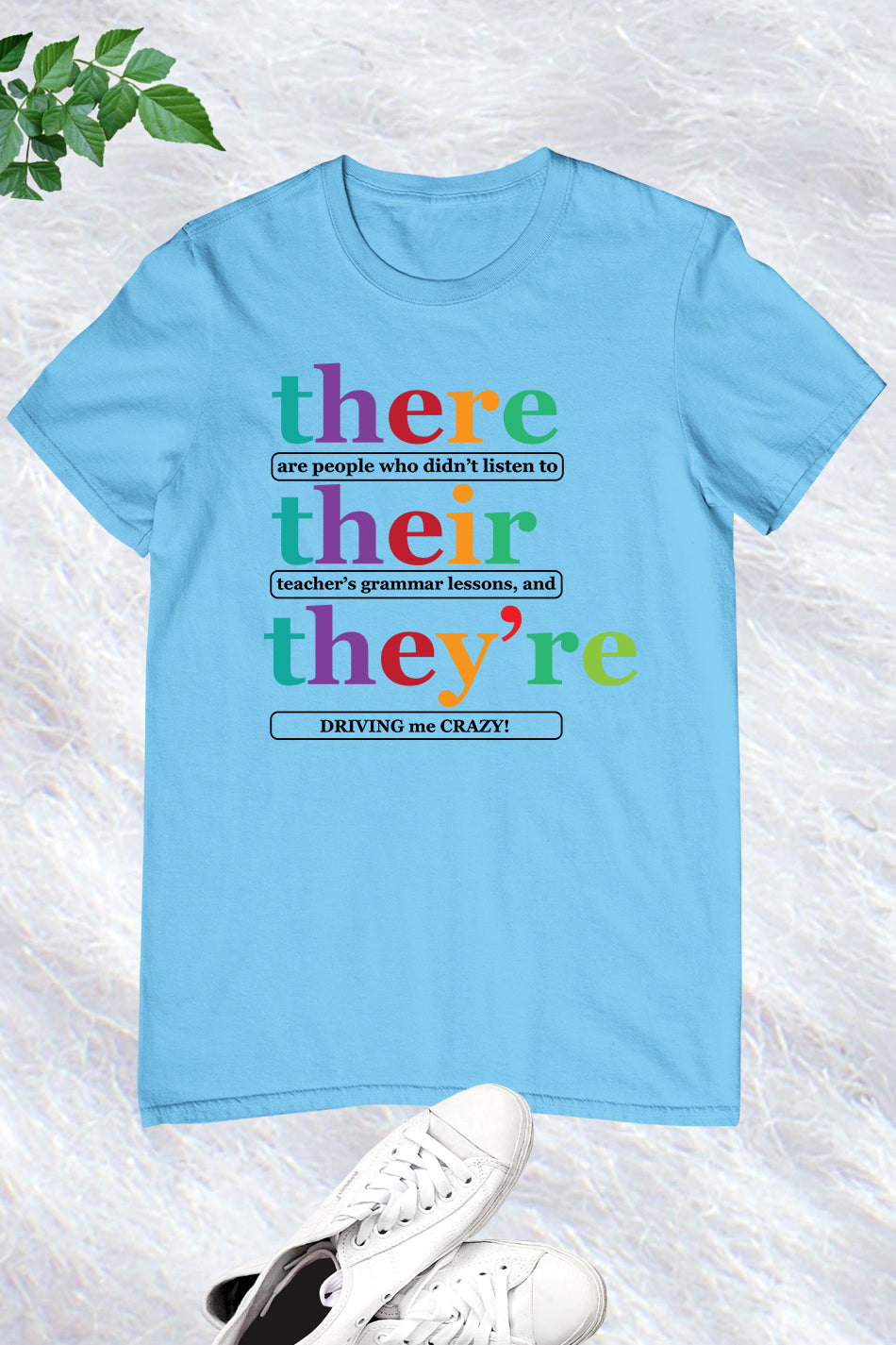 There Their They're English Literary Teacher Shirt